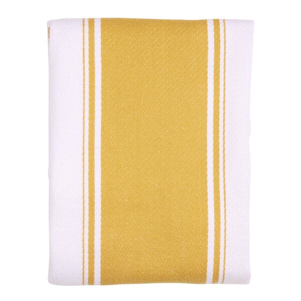 Dexam Love Colour randig kökshandduk 70x45 cm ockragul