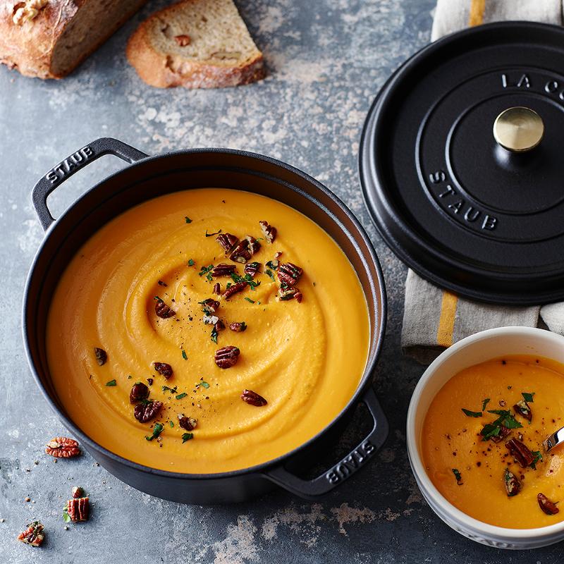 Staub La Cocotte gryta 5,2 L rund Svart