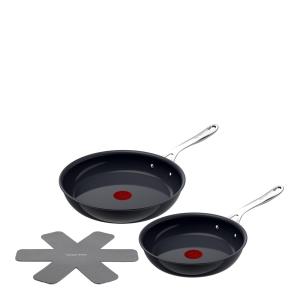 Jamie Oliver Tefal Enjoy stekpanna 2 delar 24+28 cm keramisk beläggning