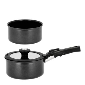 Holm Grytset avtagbart handtag 1,1 L och 2,4 L alu/ker