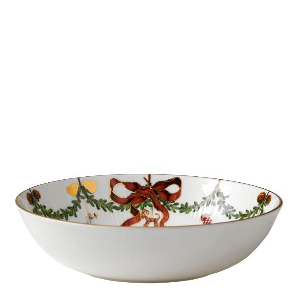 Star Fluted Christmas Skål 1,75 L