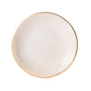 Heirol x Nosse Tallrik 28 cm Edge Ivory Gold