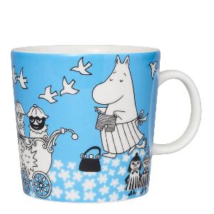 MoominArabia Muminmugg Fred 40 cl blå