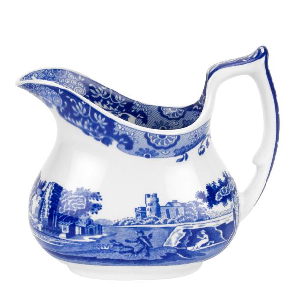 Spode Blue Italian gräddkanna 22 cl blå/vit