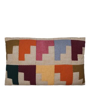 House Doctor Block kuddfodral 50x30 cm multi