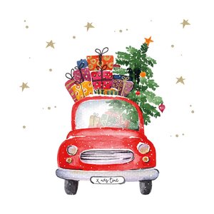 Ambiente Servett 33x33 cm 20-pack Gifts Truck