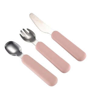 Modern House Chic Kids barnbestick 3 delar rosa