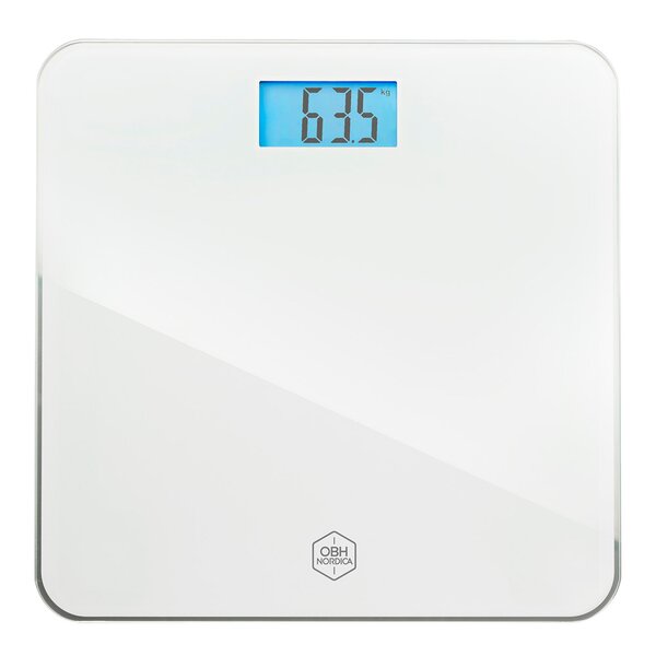 OBH Nordica Classic Light personvåg 160 kg EN1501N0 vit