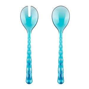 Guzzini Vanity salladsbestick 2 delar bioplast sea blue