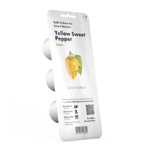 Click & Grow Smart Garden Refill 3-pack gul paprika