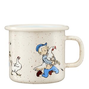 Muurla Emil i Lönneberga emaljmugg 25 cl cluck cluck