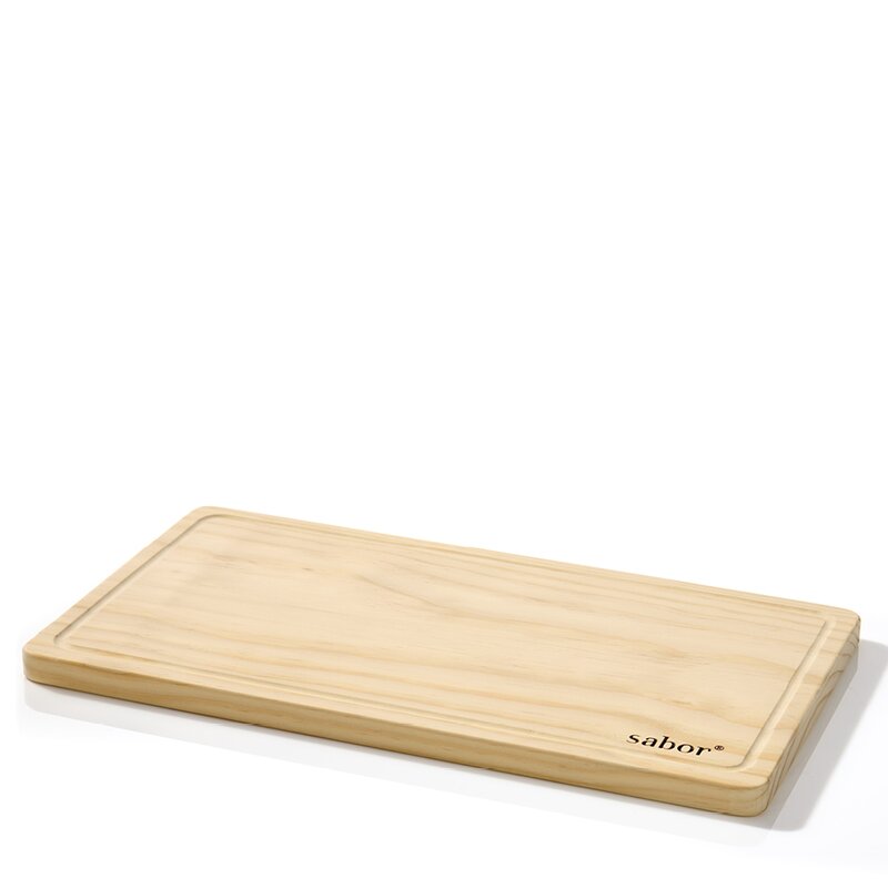 Sabor Trevig skärbräda med blodränna 45x24,5 cm accoya