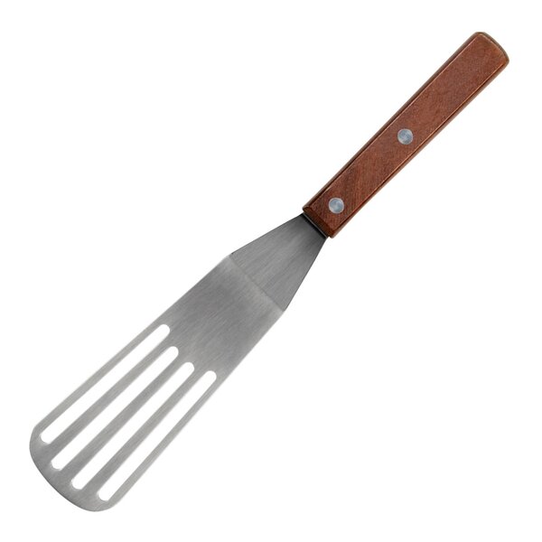 Exxent Stekspade perforerad 28 cm rostfritt stål/trä