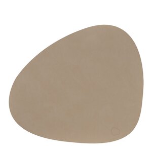 LIND DNA Nupo Curve Bordstablett 37x44 cm Clay Brown