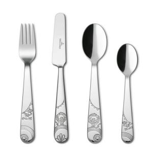 Villeroy & Boch Roar Like a Lion Barnbestickset 4 delar stål