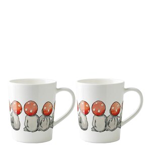 Design House Stockholm Elsa Beskow glöggmugg 10 cl 2-pack children of the forest