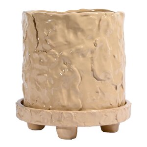 ByOn Muddy S kruka 17,5x18 cm beige