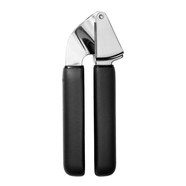 Oxo Vitlökspress 17,5 cm svart/grå