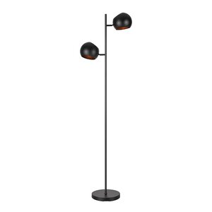 Markslöjd Edgar golvlampa 145 cm svart