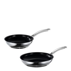 Modern House Rix stekpanna 2 delar 22+28 cm svart