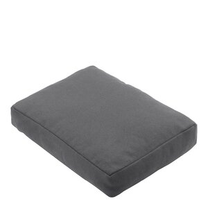 The Organic Company Yoga- och meditationskudde 30x2x20 cm dark grey