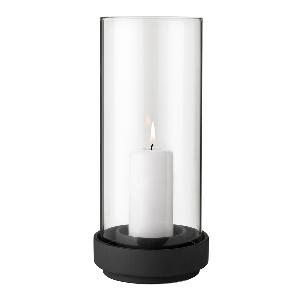 Stelton Hurricane Lykta 28,5 cm Svart/Klar