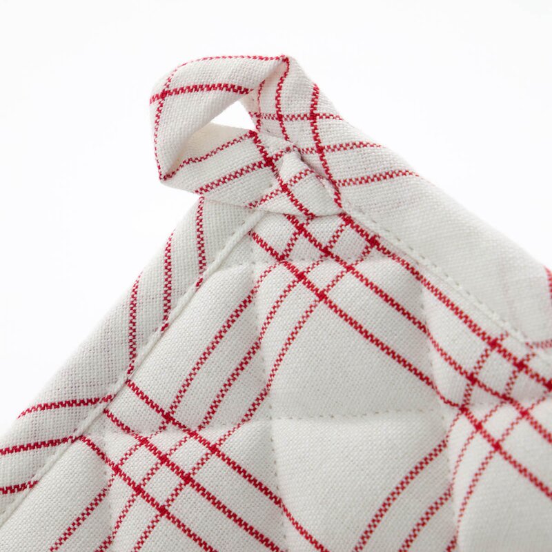 Nicolas Vahé Chef grytlapp 22,5x22,5 cm 2-pack röd/vit