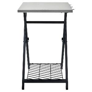 Ooni Hopfällbart bord 90x58x72 cm stål/svart