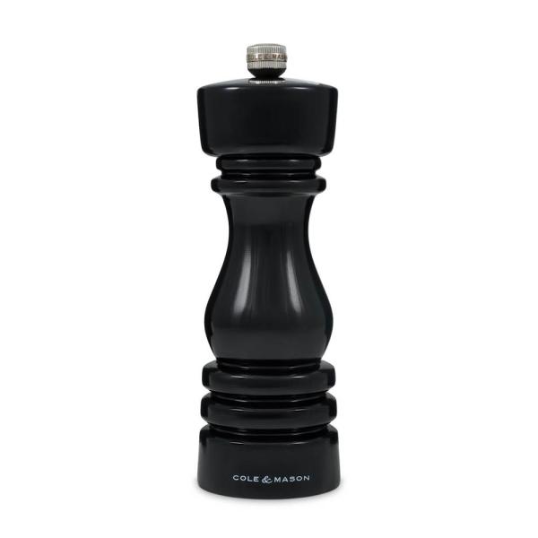 Cole & Mason London Saltkvarn 18 cm Svart