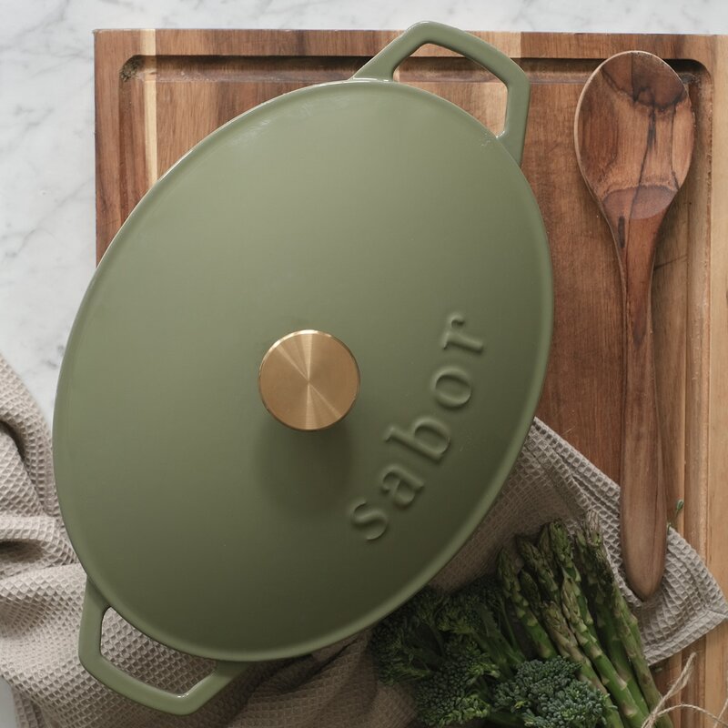 Sabor Gjutjärnsgryta 5,7 L forever olive
