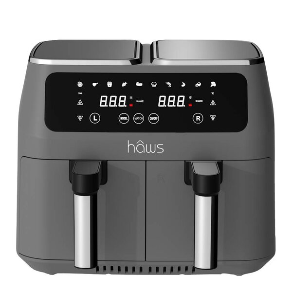 Haws Dubbel airfryer 2 x 4 L 2800W med beläggning