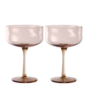 Paveau Swirl coupe-cocktailglas 26 cl 2-pack Glow