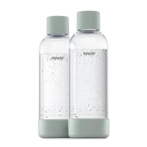 MySoda Woody flaska 1 L 2-pack pigeon