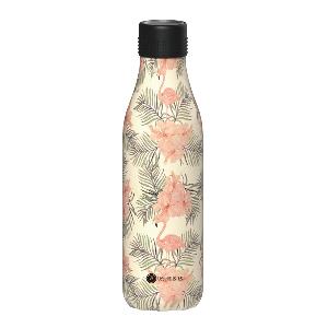 Les Artistes Bottle Up Termoflaska 50 cl Beige/Rosa/Grå