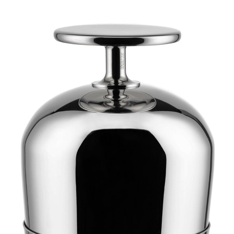Alessi Tending Box cocktail shaker med kopp 50 cl rostfritt stål