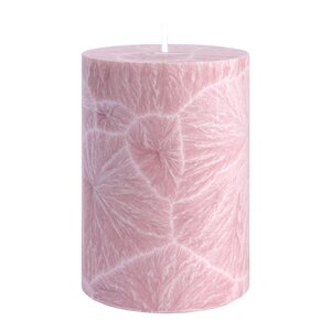 Liljeholmens Shea blockljus 6,7x10 cm dimrosa