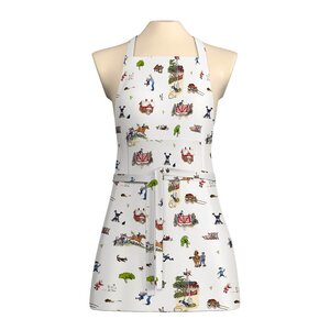 Arvidssons Textil Emil i Katthult förkläde vit