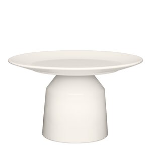 iittala Solare högt serveringsfat 24x14 cm vit