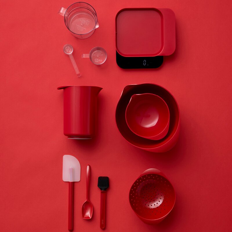 Rosti Margrethe skål 3 L röd