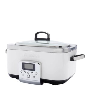 GreenPan Elite slowcooker 6 L crème