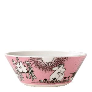 MoominArabia Mumin Skål Kärlek Rosa