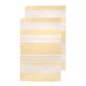 Sagaform Ella Hamam Kökshandduk 50x70 cm 2-pack Gul