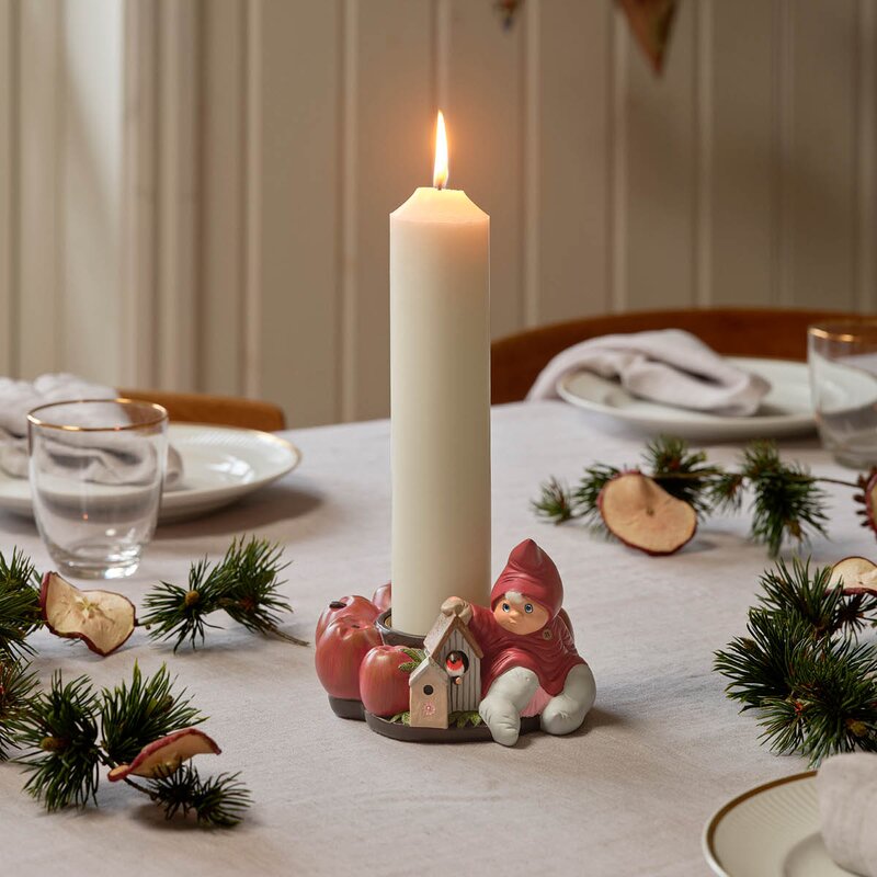 Klarborg Ljusstake för blockljus Tomten Michelle