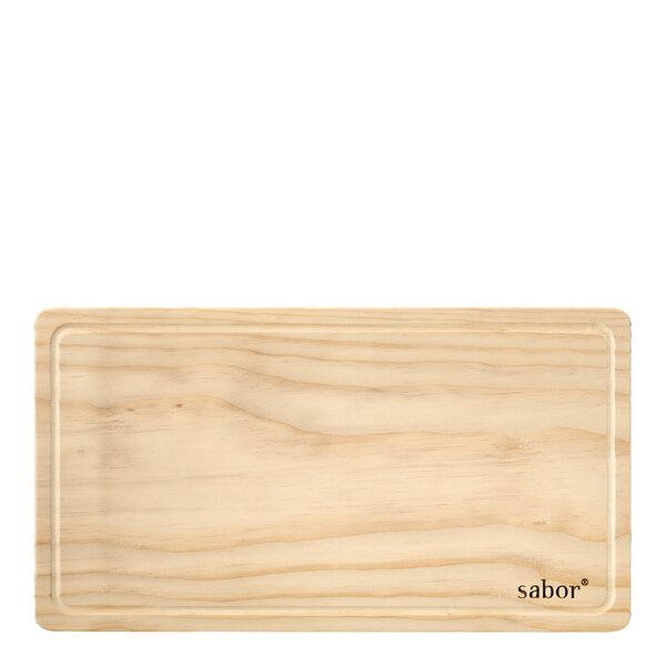 Sabor Trevig skärbräda med blodränna 45x24,5 cm accoya