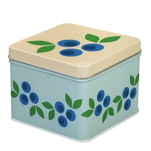 Blafre Blåbär matlåda / förvaringslåda 10x10 cm blå