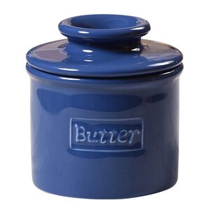 Butter Bell Crock Retro Café smörklocka blå