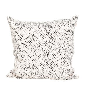 A World of Craft Fleck kuddfodral 50x50 cm svart/offwhite