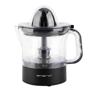 EMERIO Citruspress med tillbehör 700 ml svart