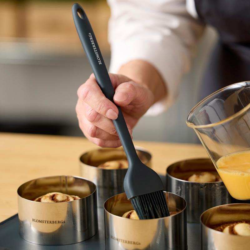 Blomsterbergs Bakpensel Silikon 27 cm Grå