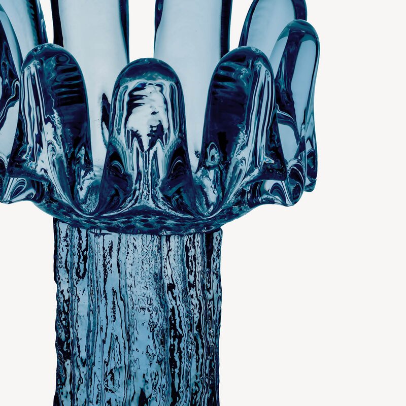 Kosta Boda Sunflower ljuslykta 18 cm cirkulär